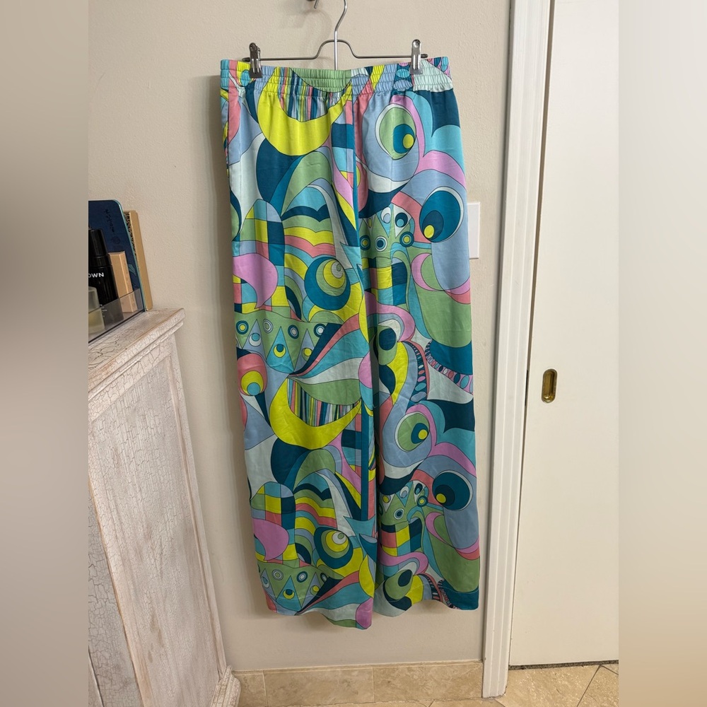 Show Me Your MuMu Multicolor Wide Leg Pants - Picture 3 of 5